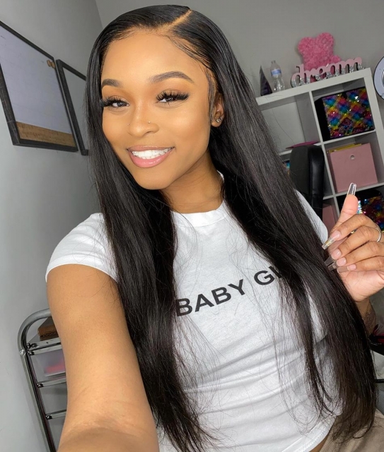 HD lace wig straight hair