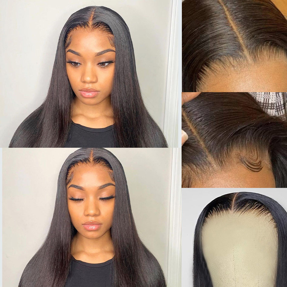 straight lace front wig | Elfin Hair