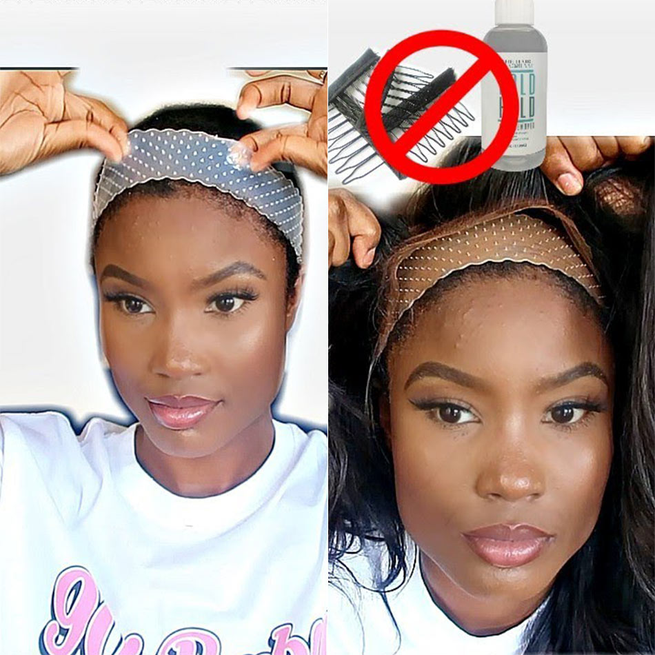HOW TO APPLY A LACE FRONTAL WITH TAPE, INSTALL & STYLING