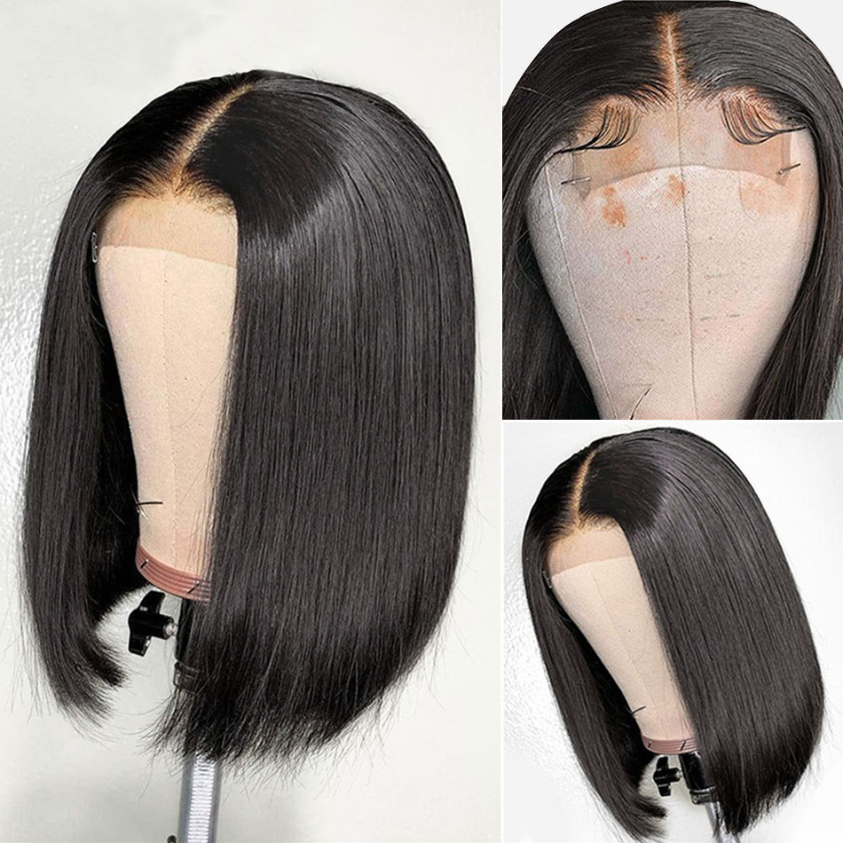 lace closure wig bob