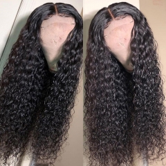 Elfin Hair 13A 200% Density 4*4 Lace Closure Wig Deep Wave HD/Transparent Lace Wig Free Shipping