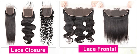 Lace frontal clearance or lace closure