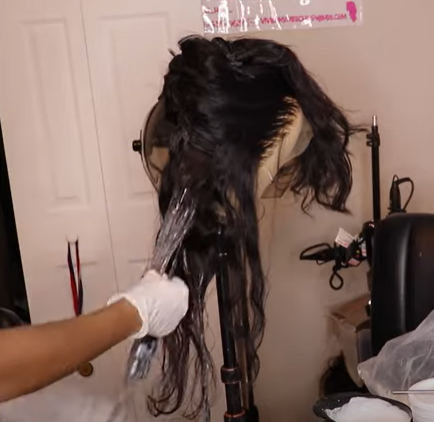steps to make a highlight wig