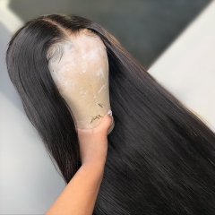 Elfin Hair 13A 16-40inch 4*4 HD/Transparent Lace Closure Wig Affordable Price 200% Density Silky Straight Free Shipping