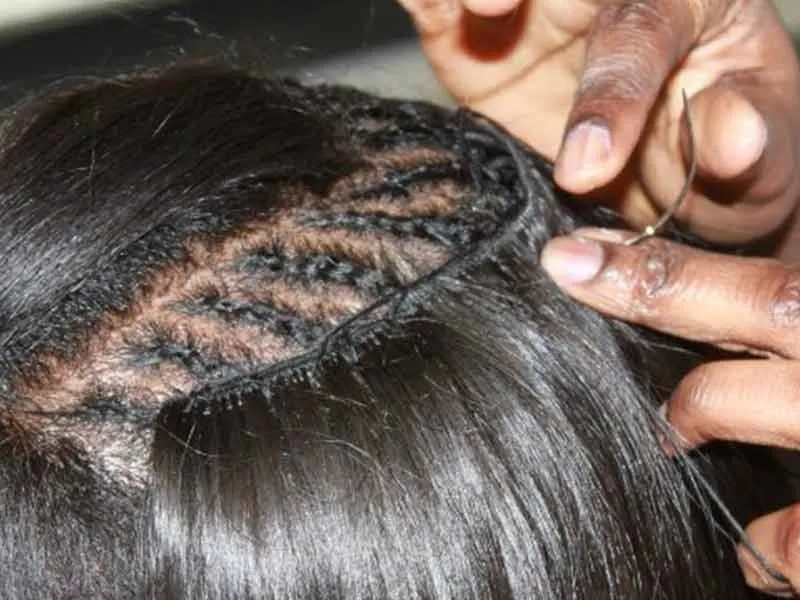 sew-in weave