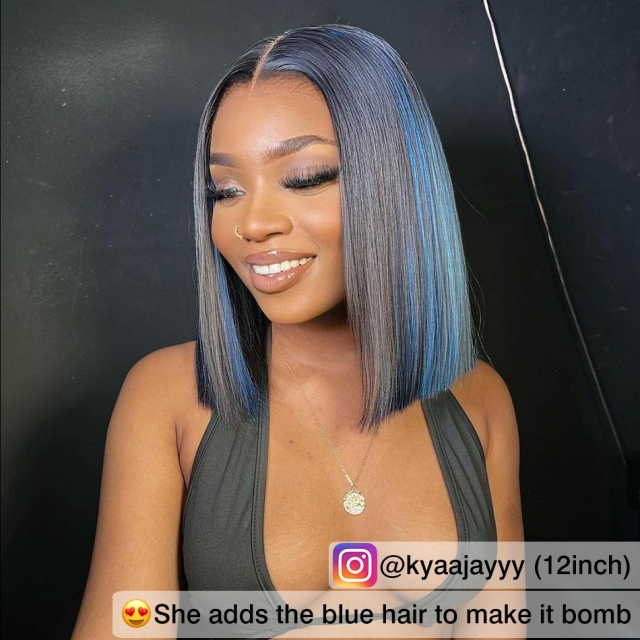 human hair lace closure wig