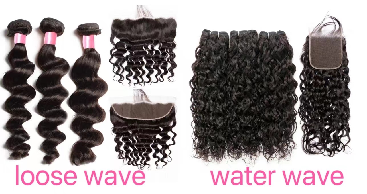 water wave vs. loose wave