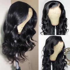 Elfin Hair【13*4 HD Lace Body Wave Wig】Untetectable Lace 16-40inch 250% density 13*4 Transparent Wig Swiss Lace Body Wave Lace Wig Customize 3 Days