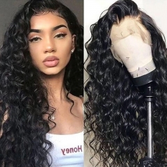 Elfin Hair Loose Curly 13*4 HD/Transparent Lace 180% Density 10-28inch Lace Frontal Wig Natural Curls
