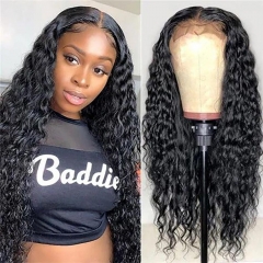 Elfin Hair 4*4/5*5/13*4 Water Wave Wig Wet and Wavy Wig 200%/250% Density HD Lace/Transparent Lace Closure Wig Lace Frontal Wig