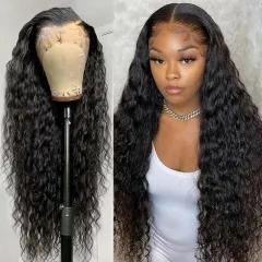 Elfin Hair 4*4/5*5/13*4 Indian Curly Wig 16-30inch 200%/250% Density HD Lace/Transparent Lace Closure Wig Lace Frontal Wig Free Shipping
