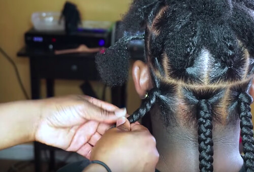 jumbo box braids tutorial