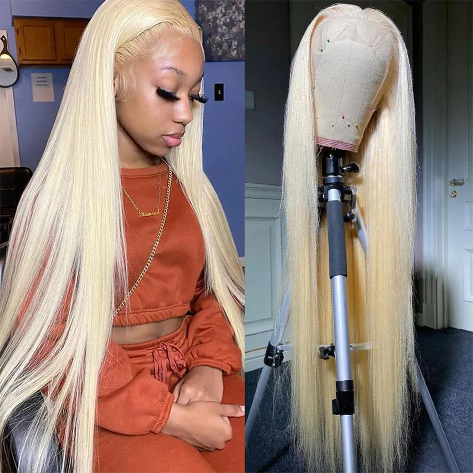 blonde lace front wig