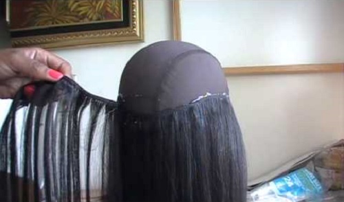 Weave hair outlet process