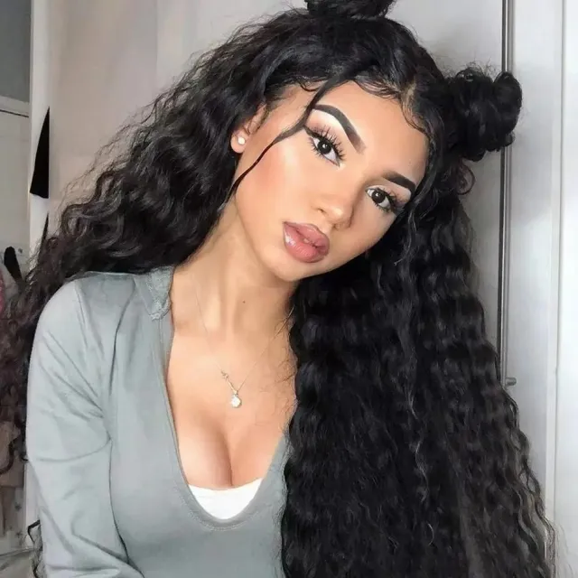 loose curly 360 lace wig