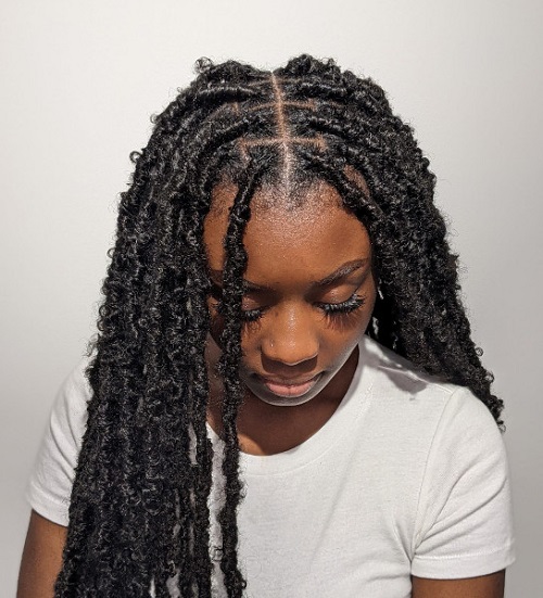 Faux locs braids