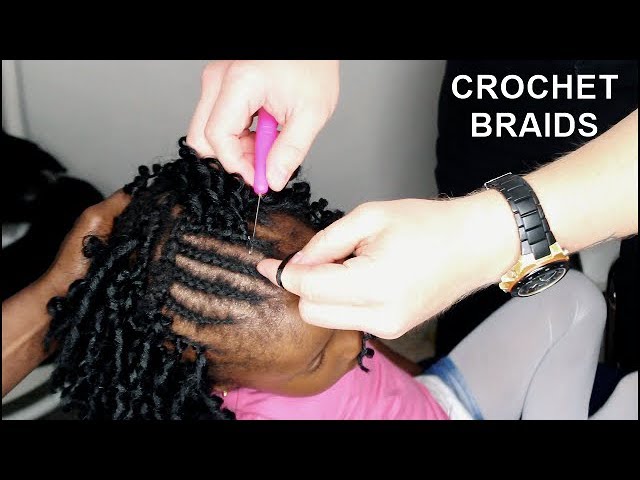 How To: CROCHET BRAIDS For Beginners! (Step By Step) 