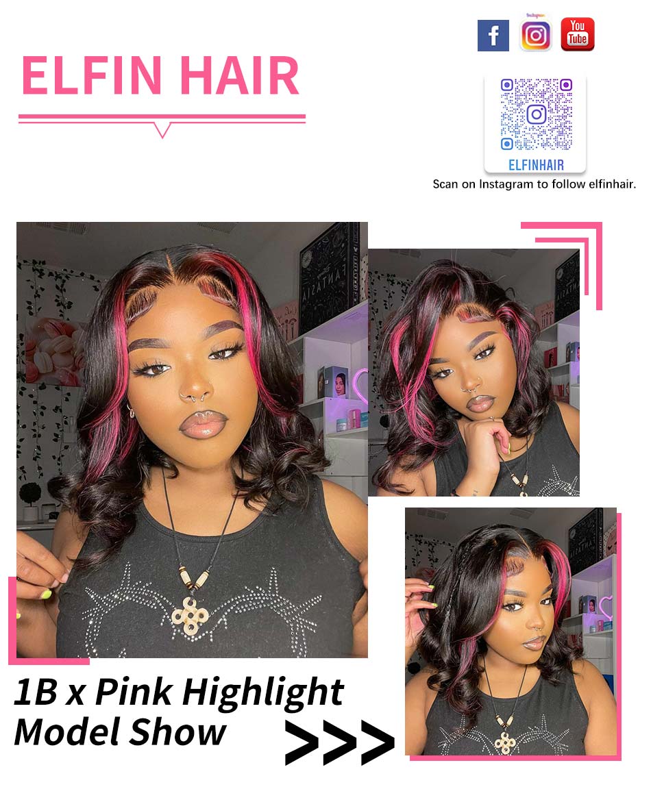 1b x pink highlights