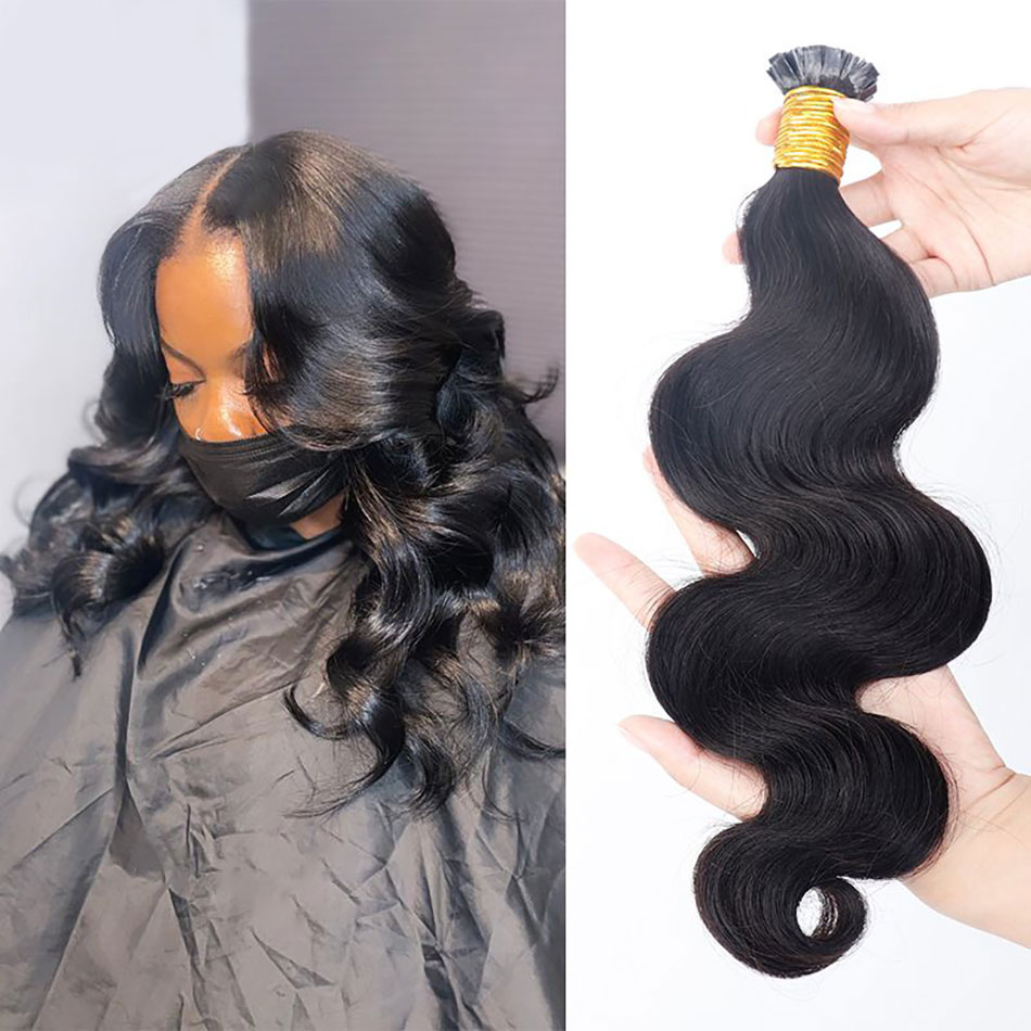 natural black human hair weave