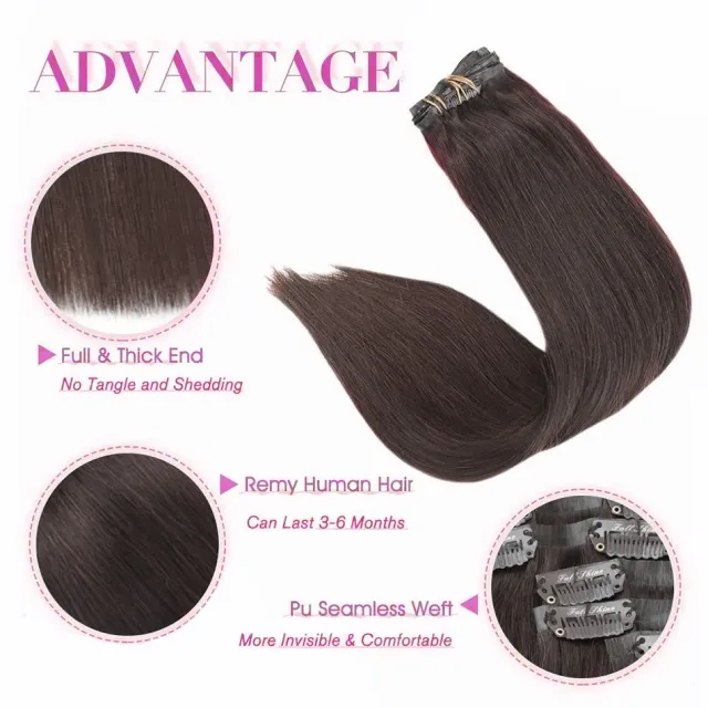 advantages of seamless clip-in hair extensions
