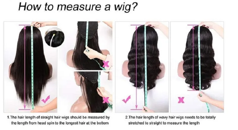 how to measure a wig?