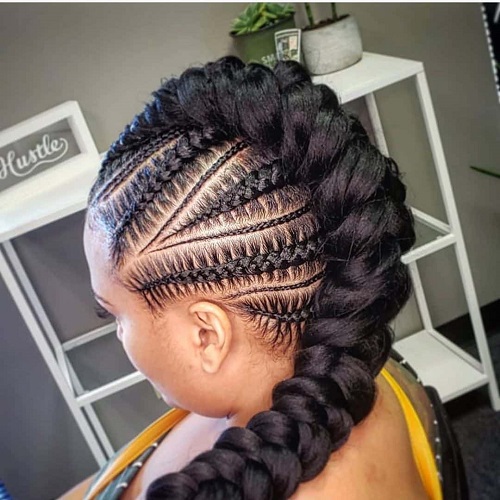 12 Stunning Half Cornrows Hairstyles For Your Inspiration