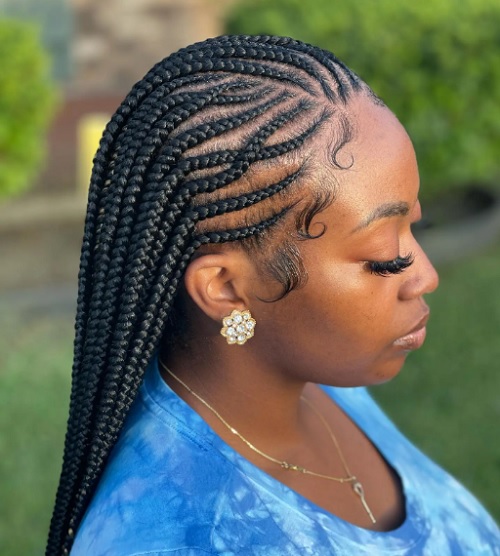 tribal braids styles