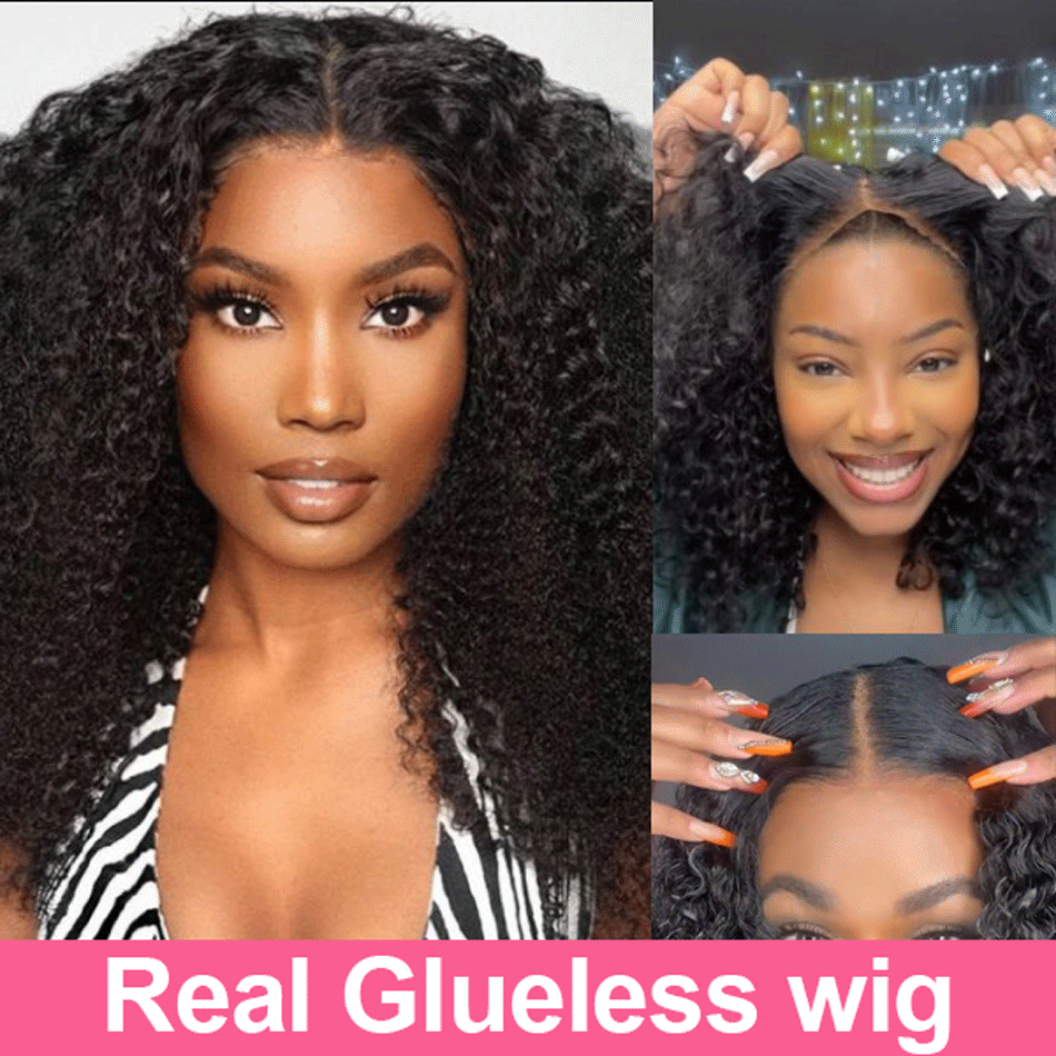 real glueless lace wig