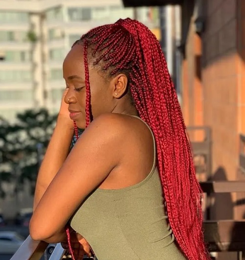 long red box braids