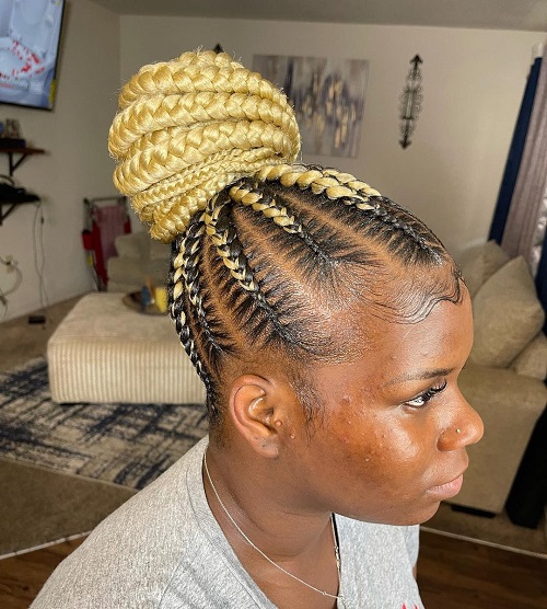 12 Stunning Half Cornrows Hairstyles For Your Inspiration