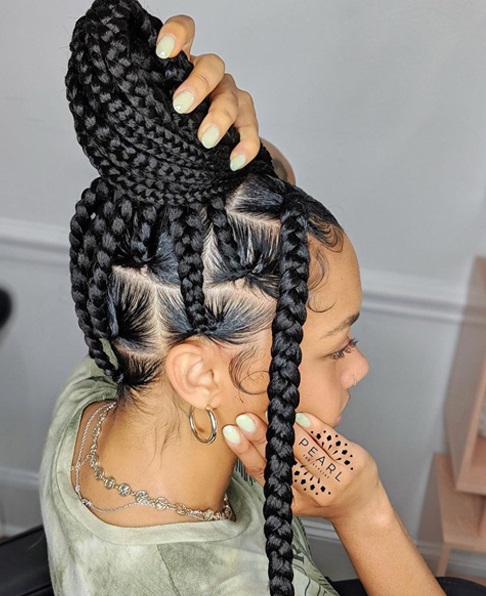 Large Box Braids