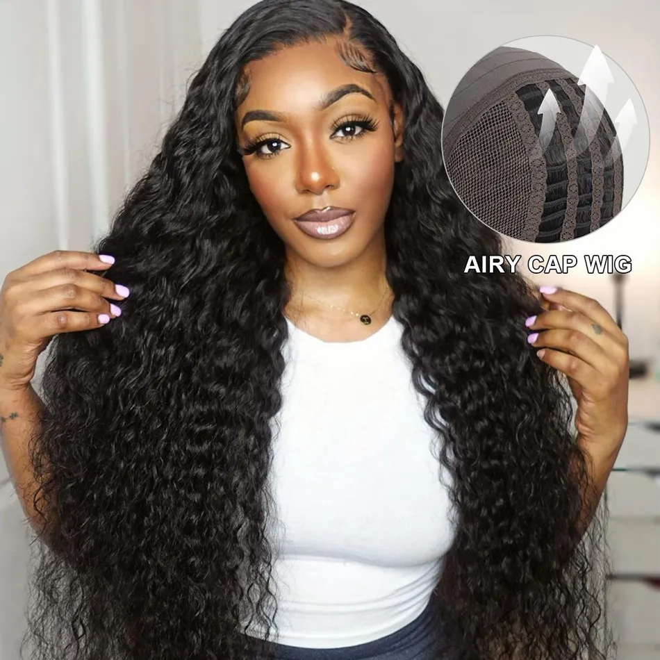 loose curly glueless wig
