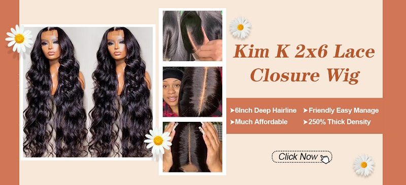 Embrace the Celebrity Style Kim K 2x6 Closure Wigs