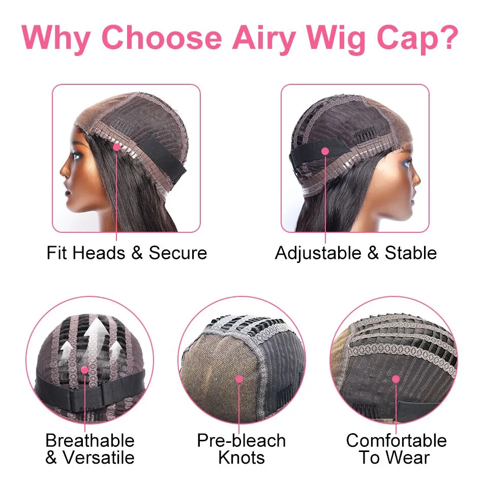 elfinhair airy cap glueless wig