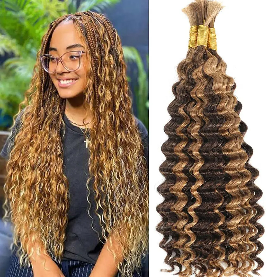 goddess knotless braids with human hair bulk