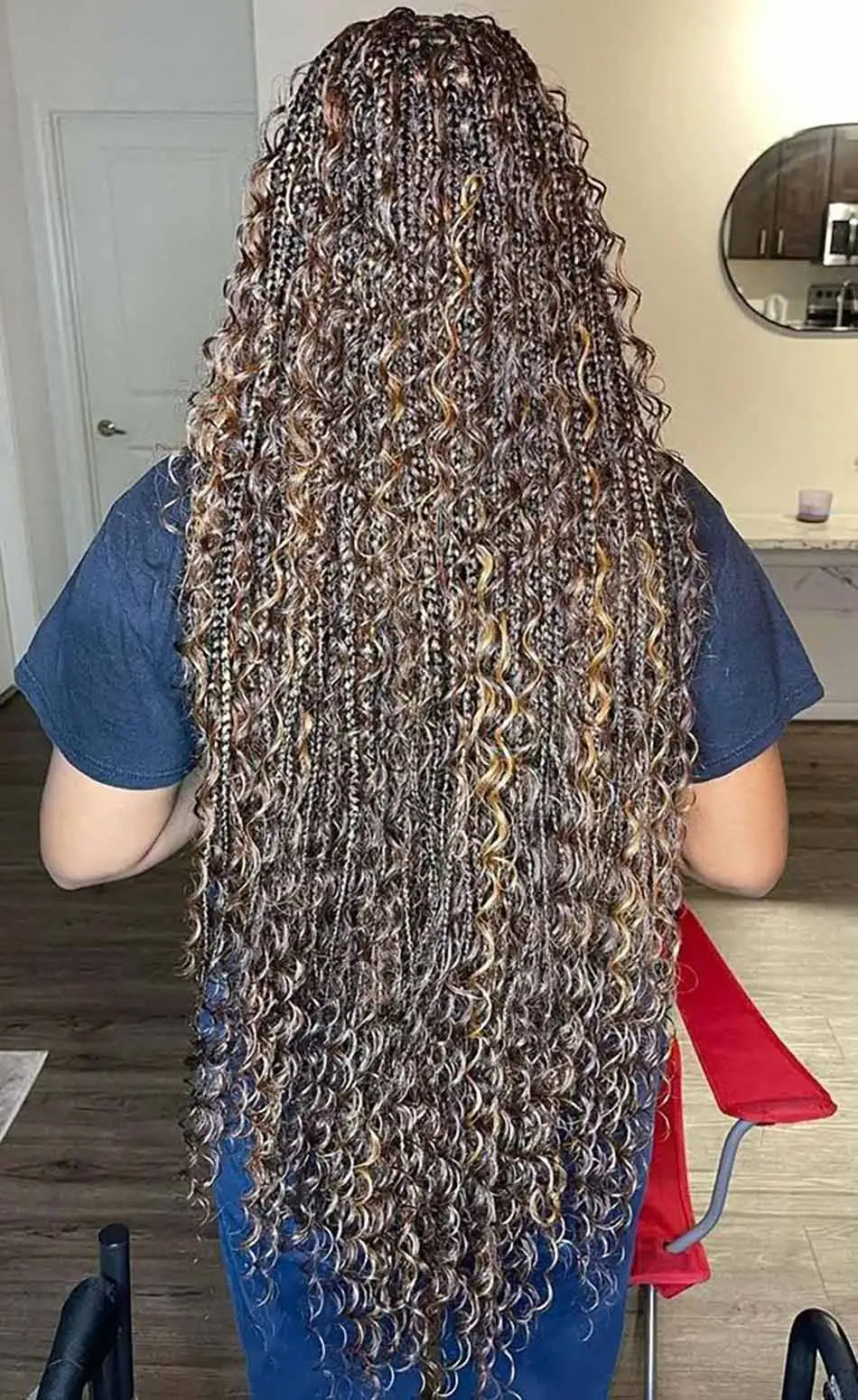 goddess braids for black women