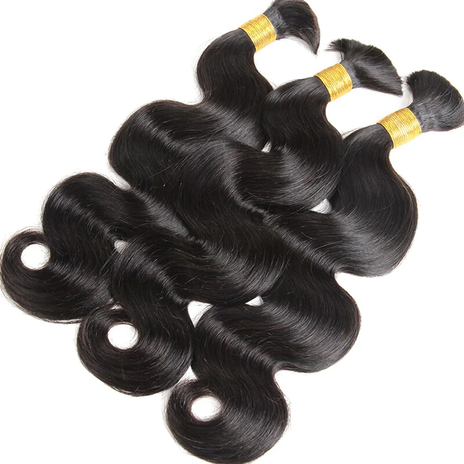 body wave hair bulk