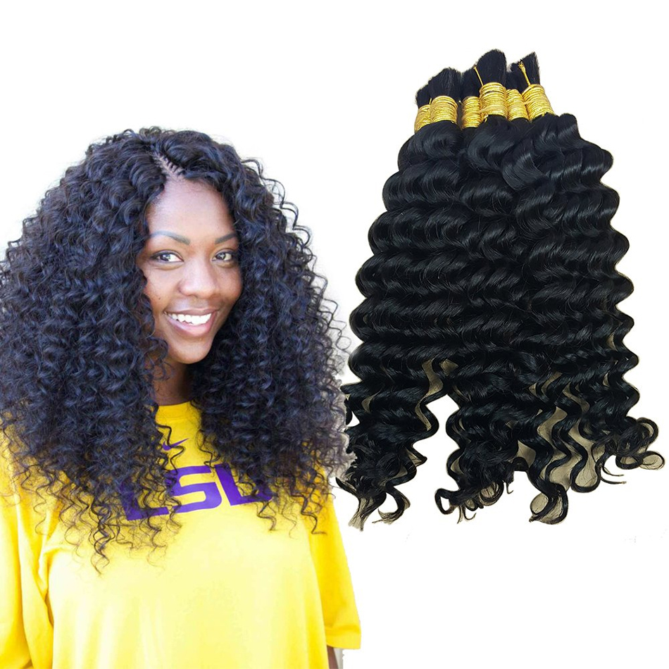 curly human hair bulk