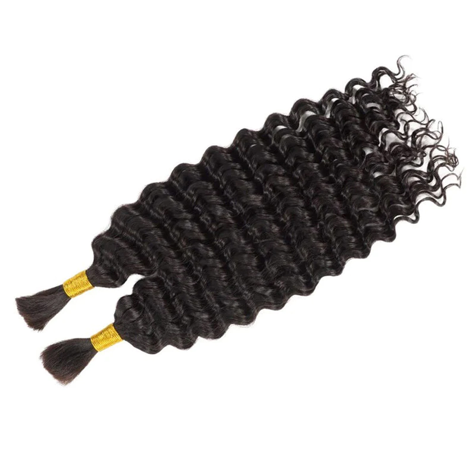 deep wave braiding hair