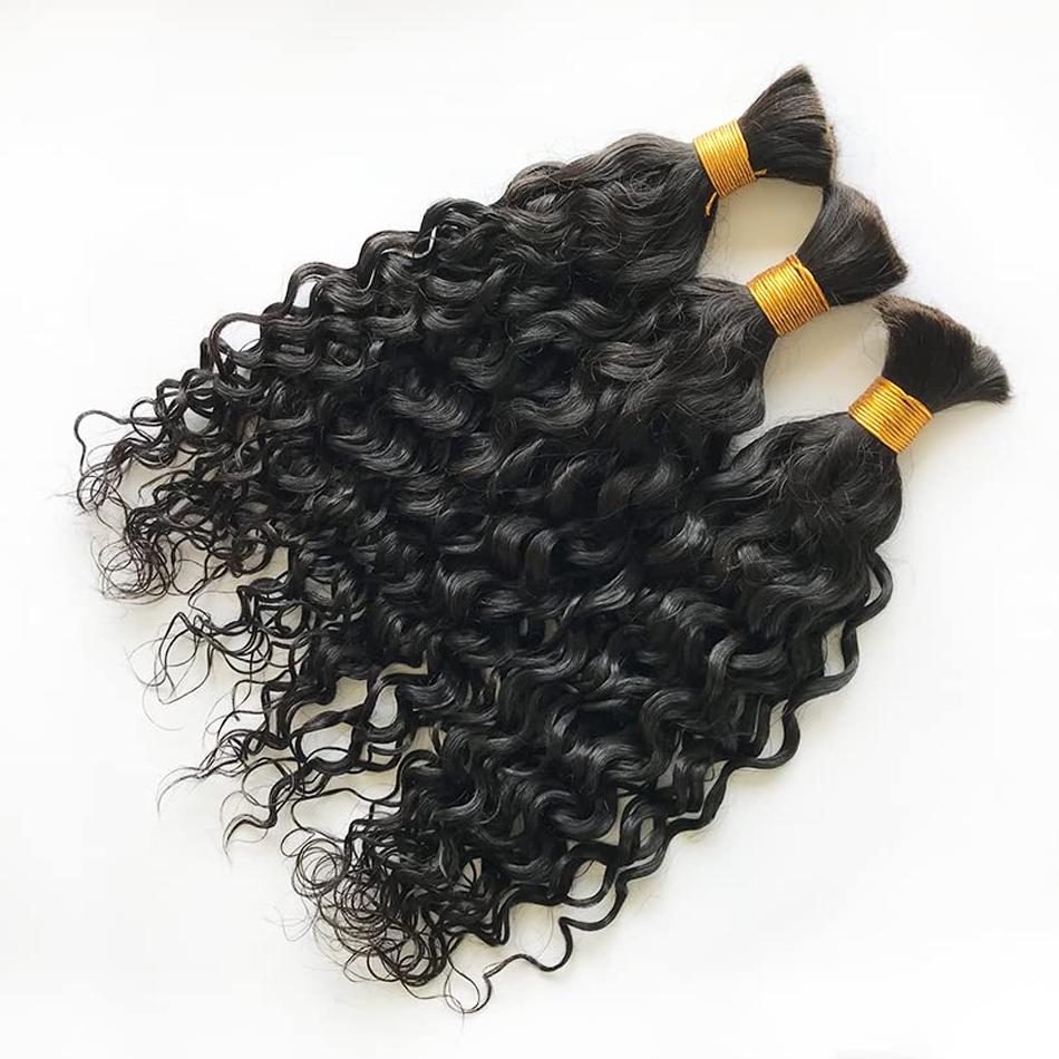 water wave human hair for braiding