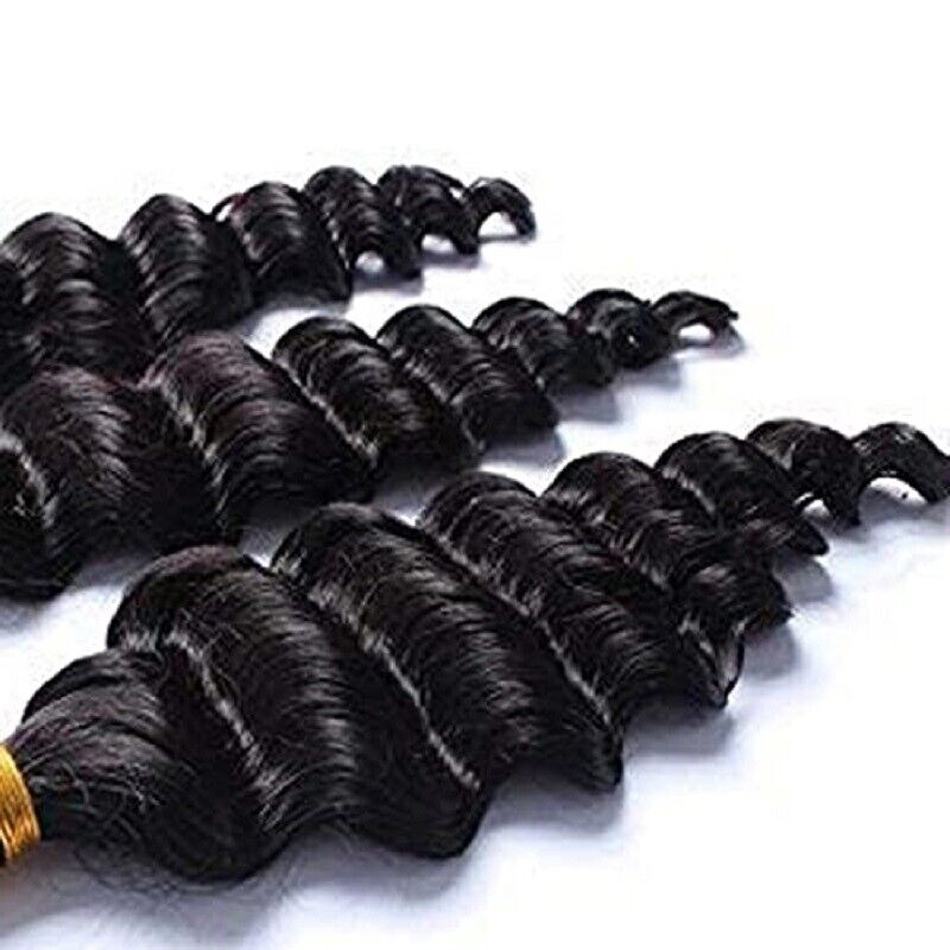 human hair bulk loose deep wave 