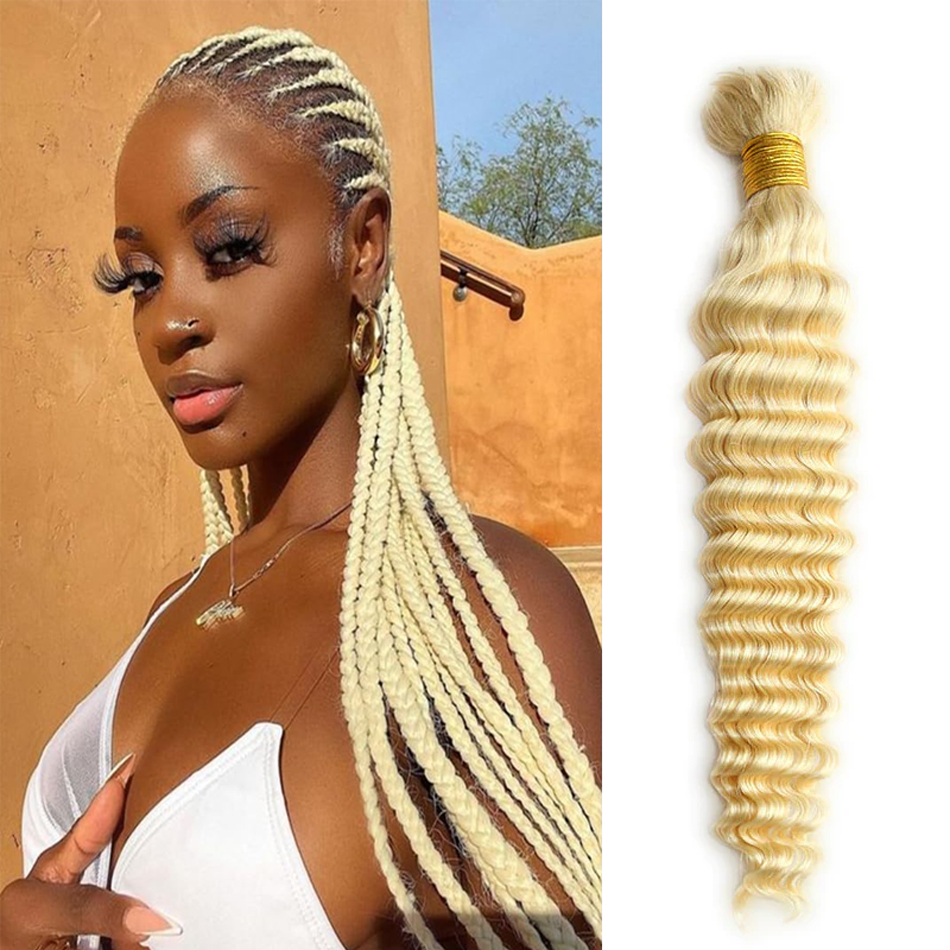 blonde cornrows with human hair bulk