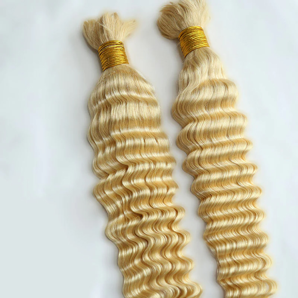 blonde raw hair bulk