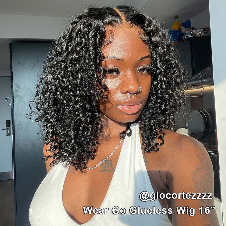 glueless human hair bob wigs