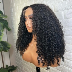 Elfin Hair 6*6 Kinky Curly Wig 200%/250% Density HD Lace/Transparent Lace Closure Wig Lace Closure Wig