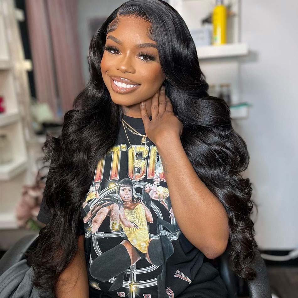 Get Gorgeous Deep Side Part Sew In with UNice Hair Bundle