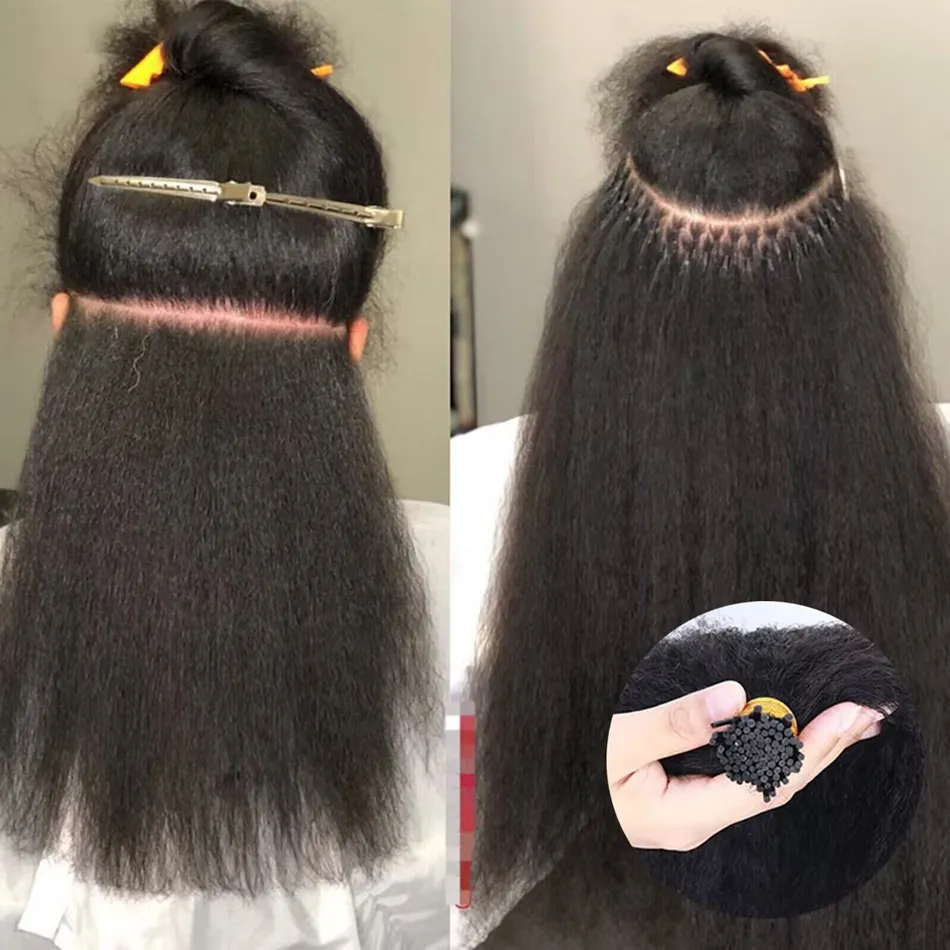 microlink hair before and after