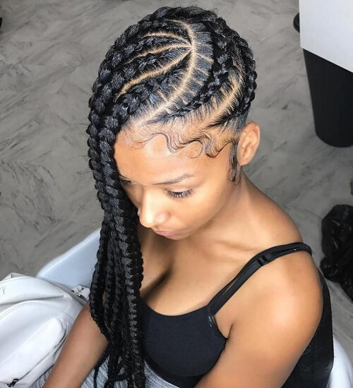Amazon.com : Remy Blue Criss Cross Braided Wigs for Black Women Double Full  Lace Knotless Box Braids Wig with Baby Hair (36 Inch, 1b/30) : Beauty &  Personal Care