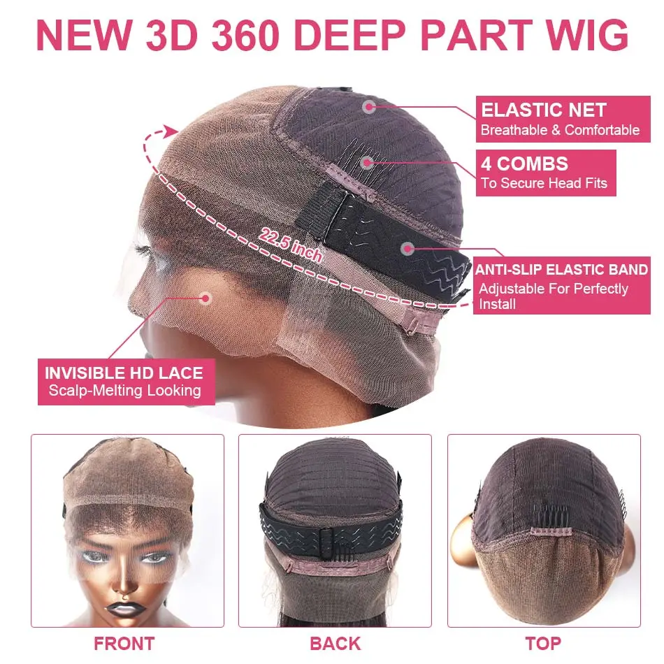 features of pre-everything wig