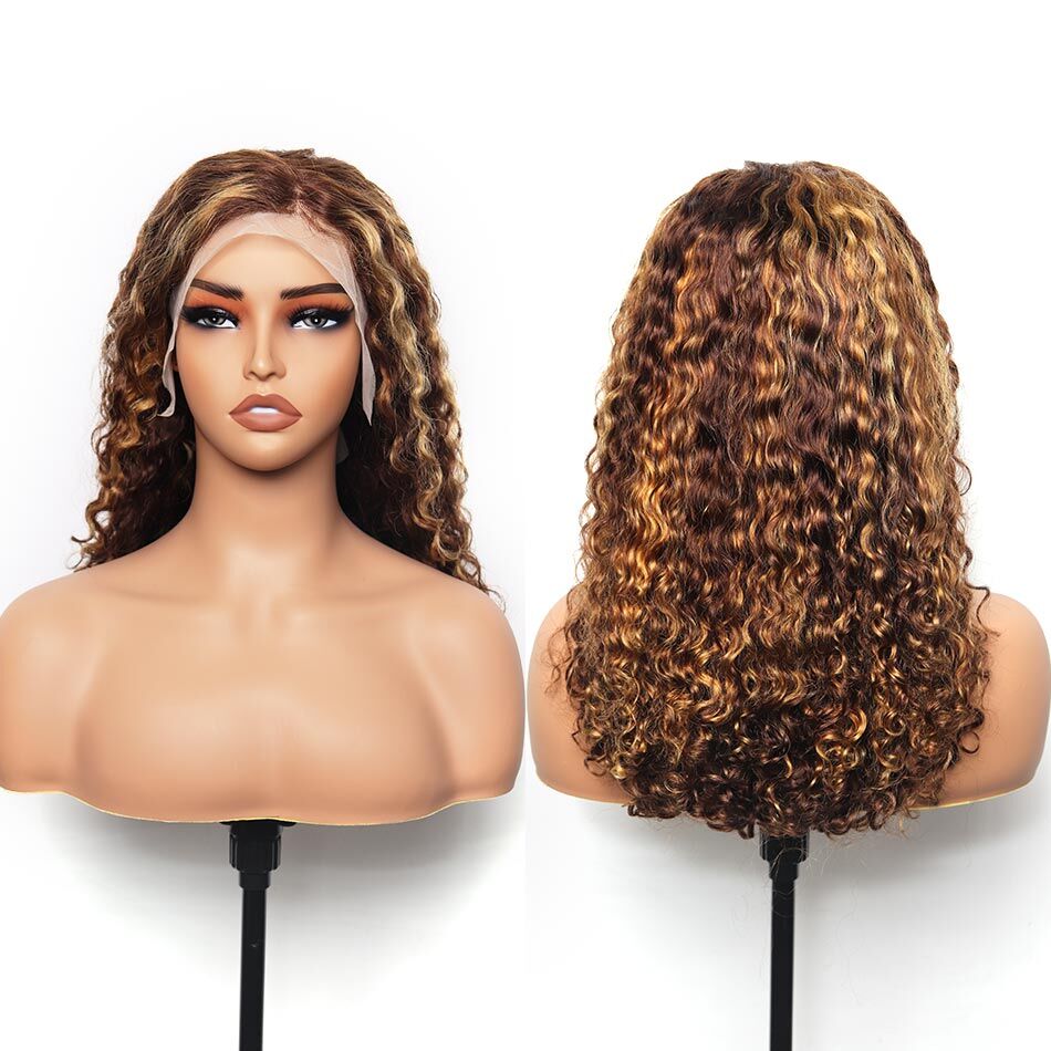 Best Selling】P4/27 13x4 Super Double Drawn Lace Frontal Bob